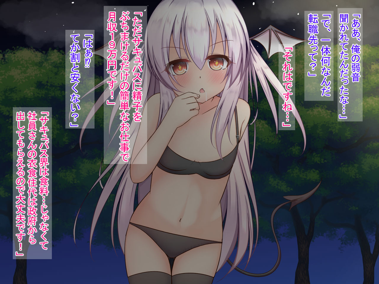 Succubus no Kachiku ni Naru Hanashi -Mensetsu Hen- page 4 full