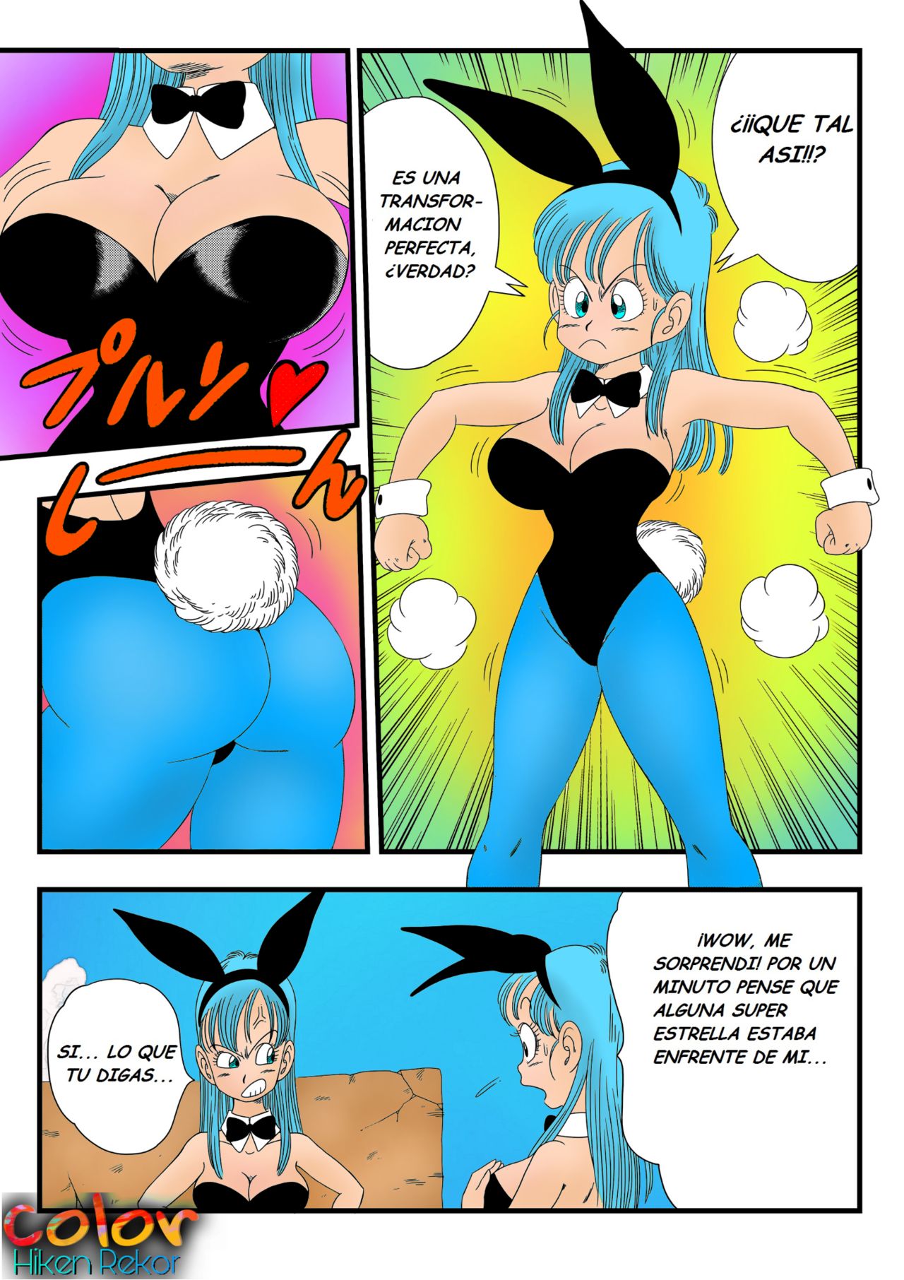 Bunny Girl Transformation page 6 full