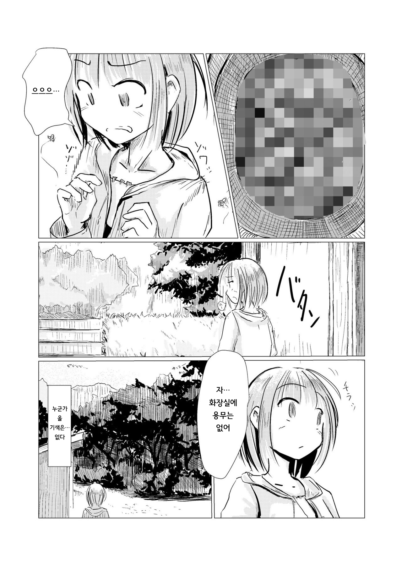 Sanpo ~ Shizen to Shoujo to Benjo | 산책 ~ 자연과 소녀와 변소 page 5 full