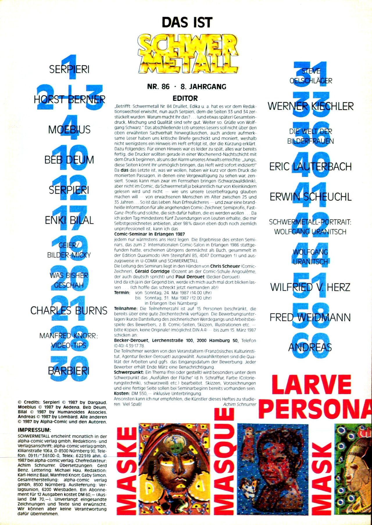 Schwermetall #086 page 3 full