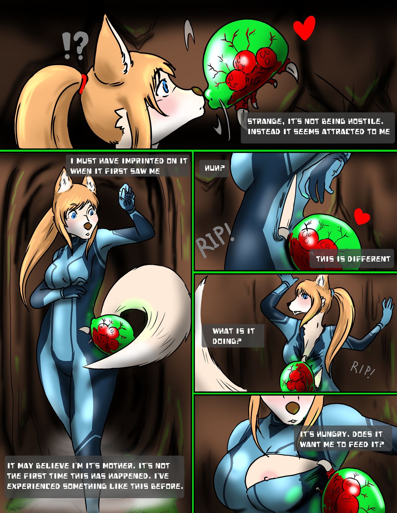 Metroid Primal: Mother Brain - Samus Aran Furry Fox page 4 full