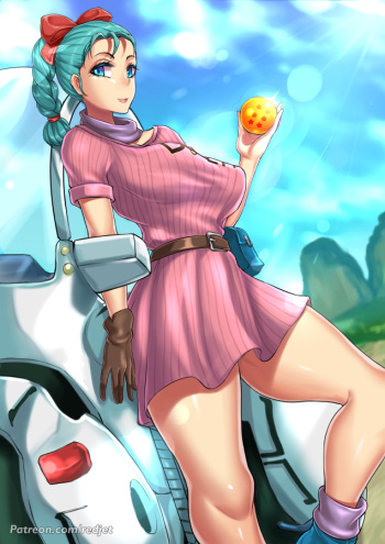 Bulma &amp; Vegeta cover
