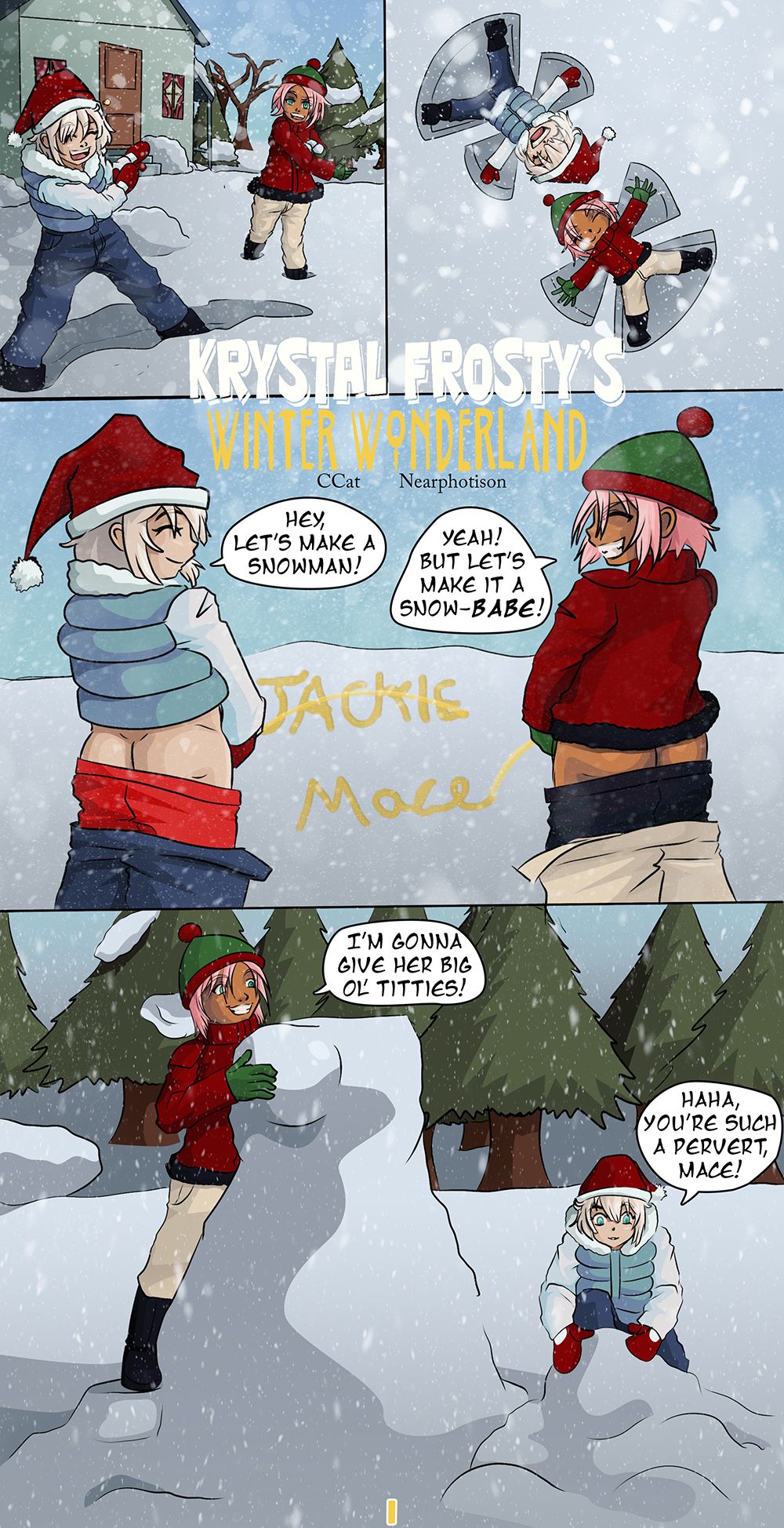 Krystal Frosty's Winter Wonderland page 1 full