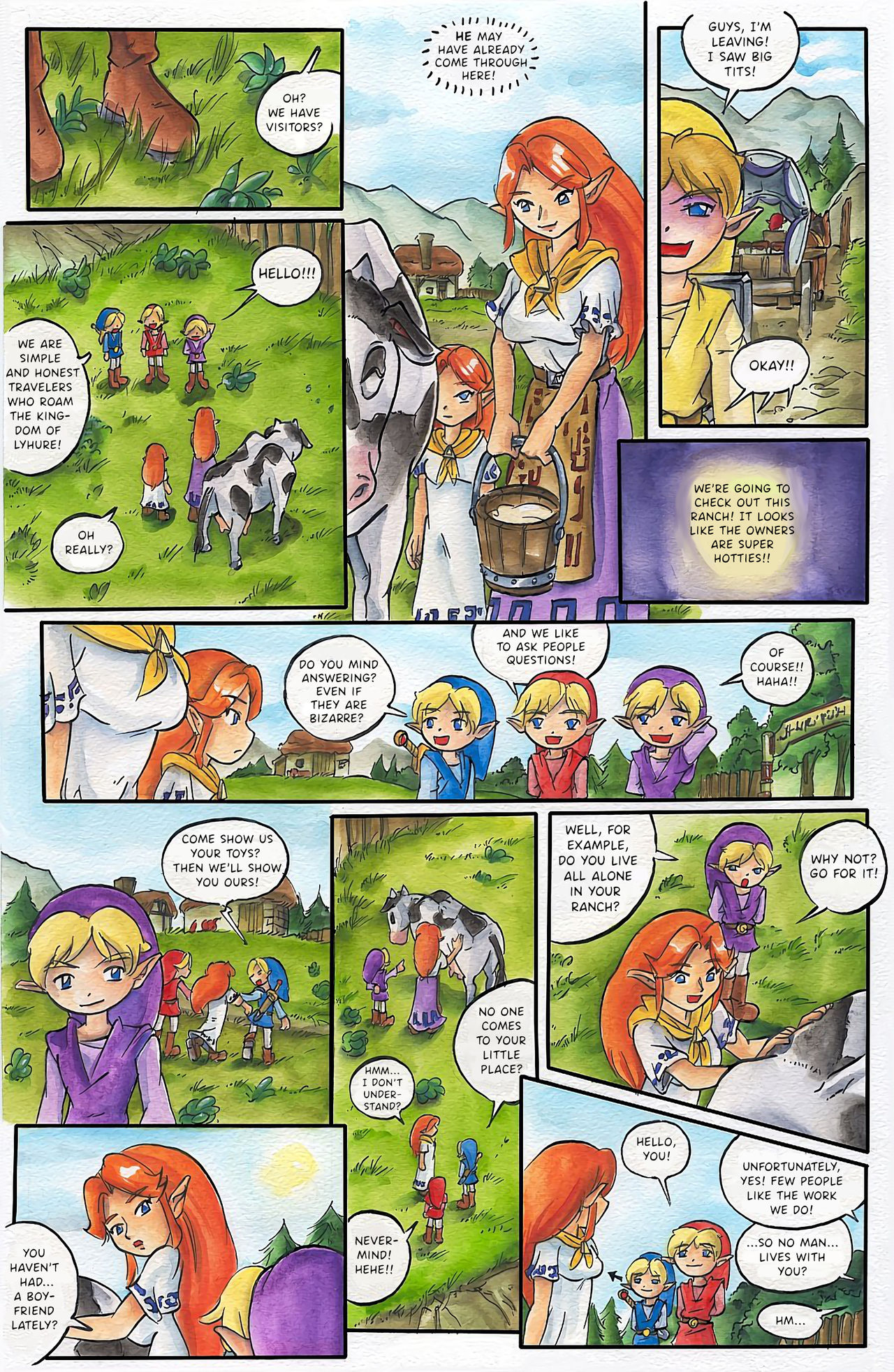 Zelda Four Sword page 3 full