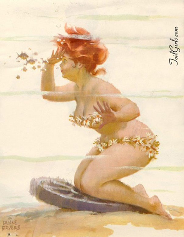 Sexy Illustrations Of Hilda: The Forgotten Plus-Size Pin-Up Girl From The 1950s page 10 full