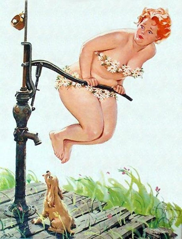 Sexy Illustrations Of Hilda: The Forgotten Plus-Size Pin-Up Girl From The 1950s page 2 full
