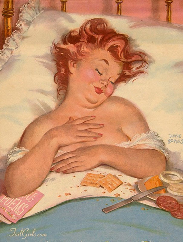Sexy Illustrations Of Hilda: The Forgotten Plus-Size Pin-Up Girl From The 1950s page 4 full