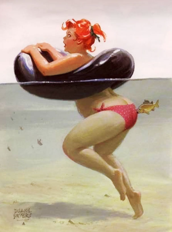 Sexy Illustrations Of Hilda: The Forgotten Plus-Size Pin-Up Girl From The 1950s page 5 full