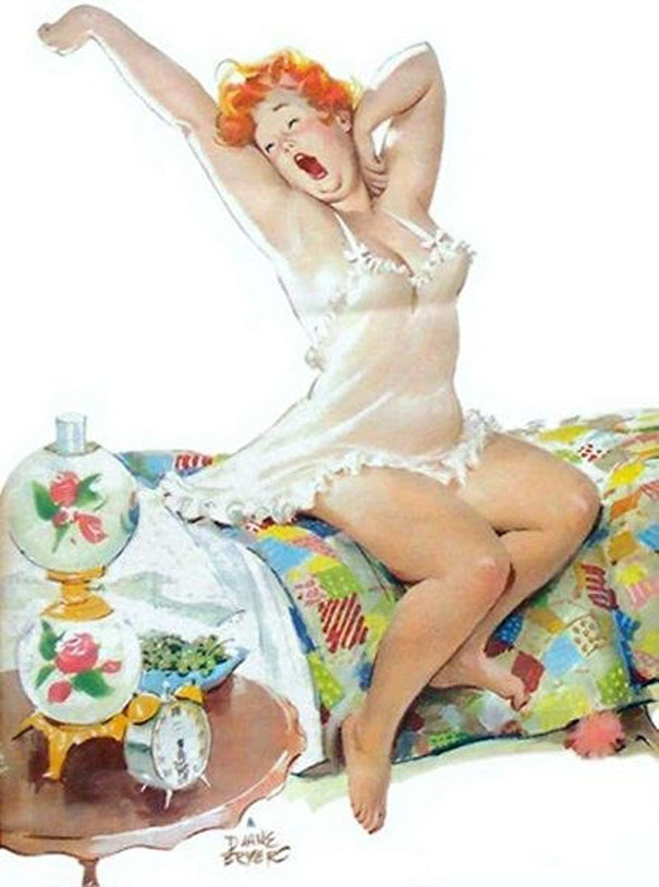 Sexy Illustrations Of Hilda: The Forgotten Plus-Size Pin-Up Girl From The 1950s page 6 full