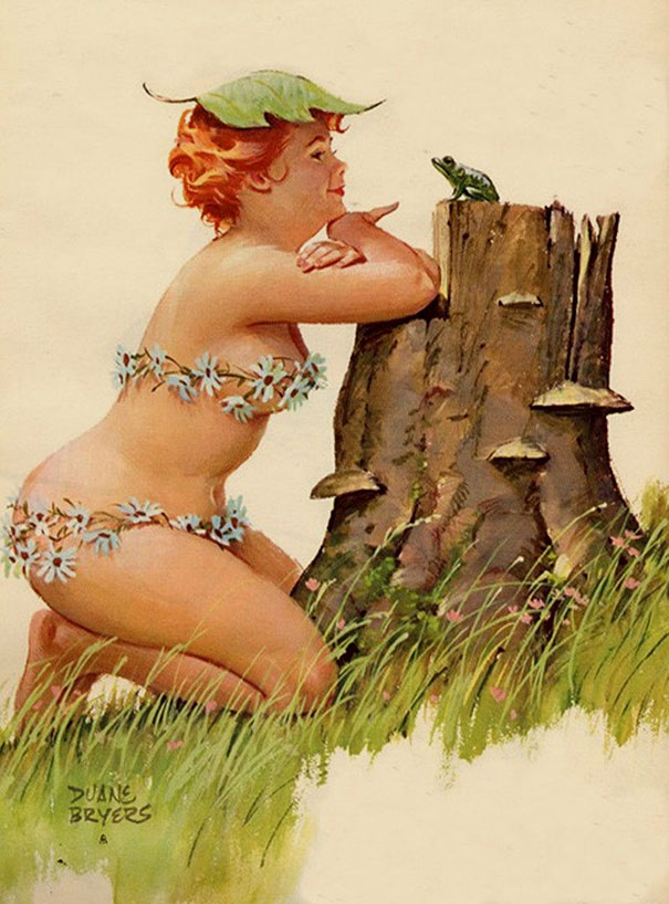 Sexy Illustrations Of Hilda: The Forgotten Plus-Size Pin-Up Girl From The 1950s page 7 full
