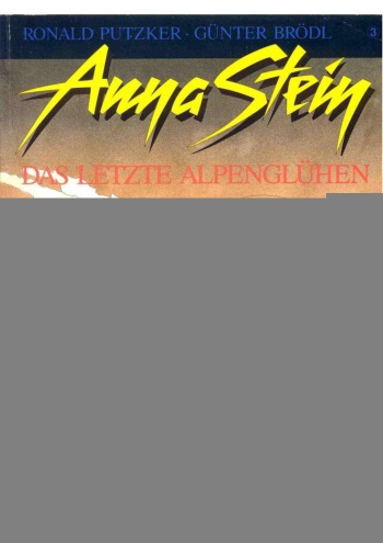Anna Stein #03 : Das letzte Alpenglühen cover