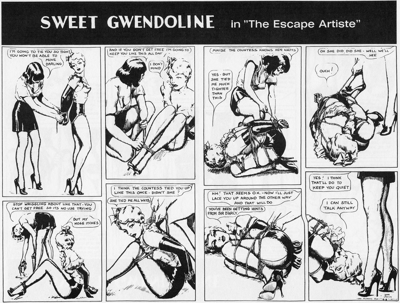 Sweet Gwendoline - The Escape Artist page 4 full