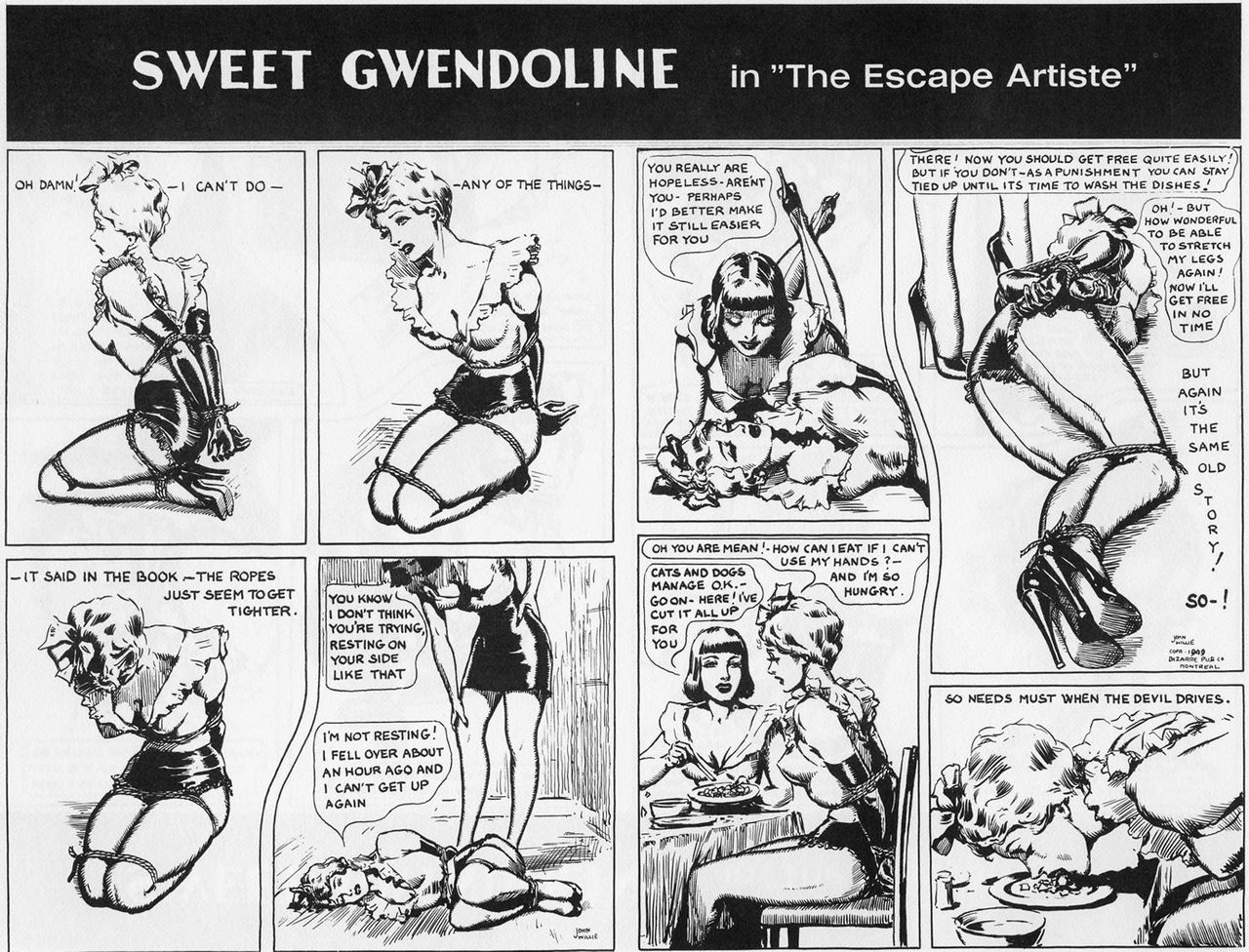 Sweet Gwendoline - The Escape Artist page 6 full