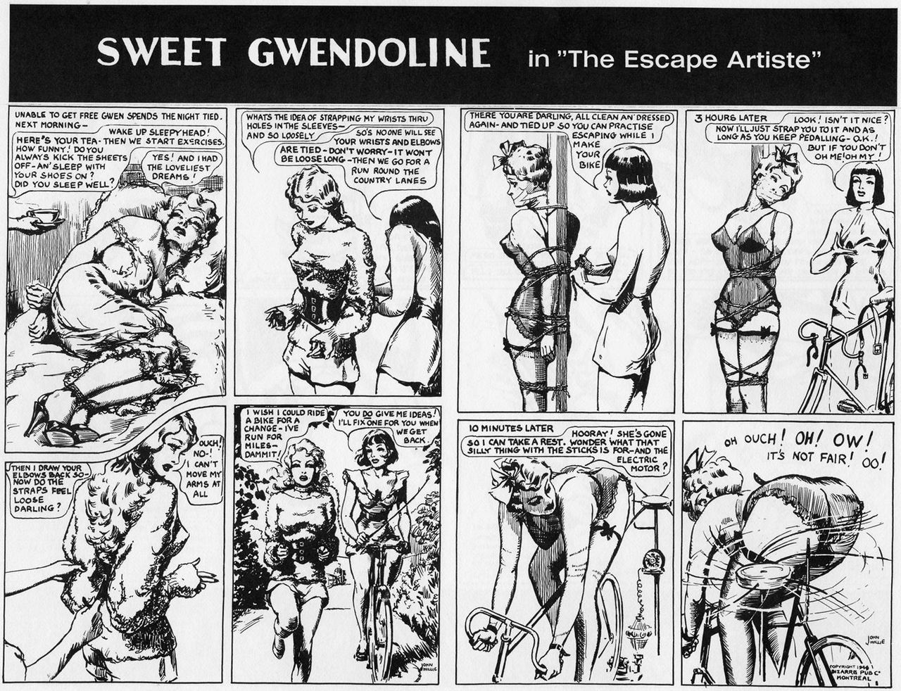 Sweet Gwendoline - The Escape Artist page 8 full