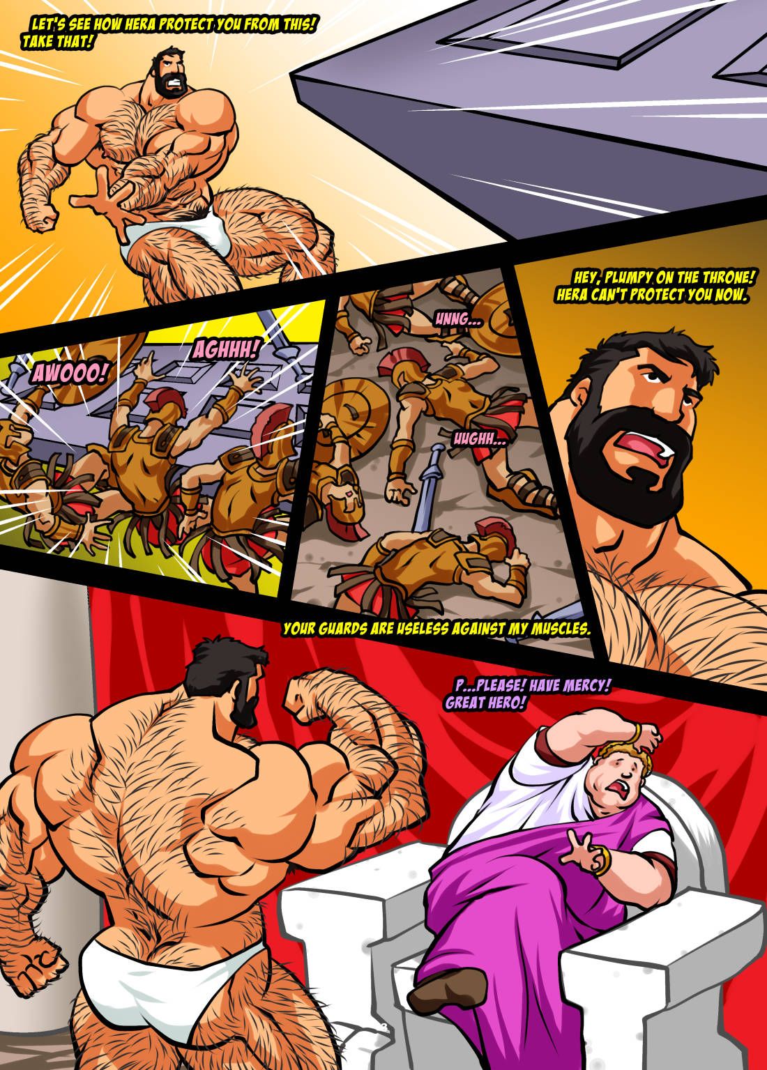 Hercules Battle Of Strongman Pt3 page 3 full