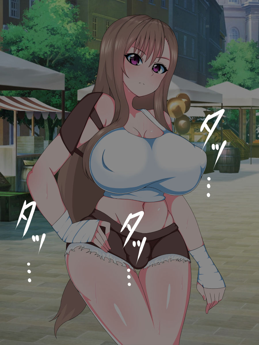 The  Ultimate Futanari Warrior Couldn't Possibly Lose to Ass Digging Tentacles! page 8 full