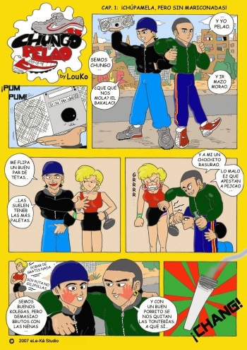Chungo y Pelao. Vol. 1 cover