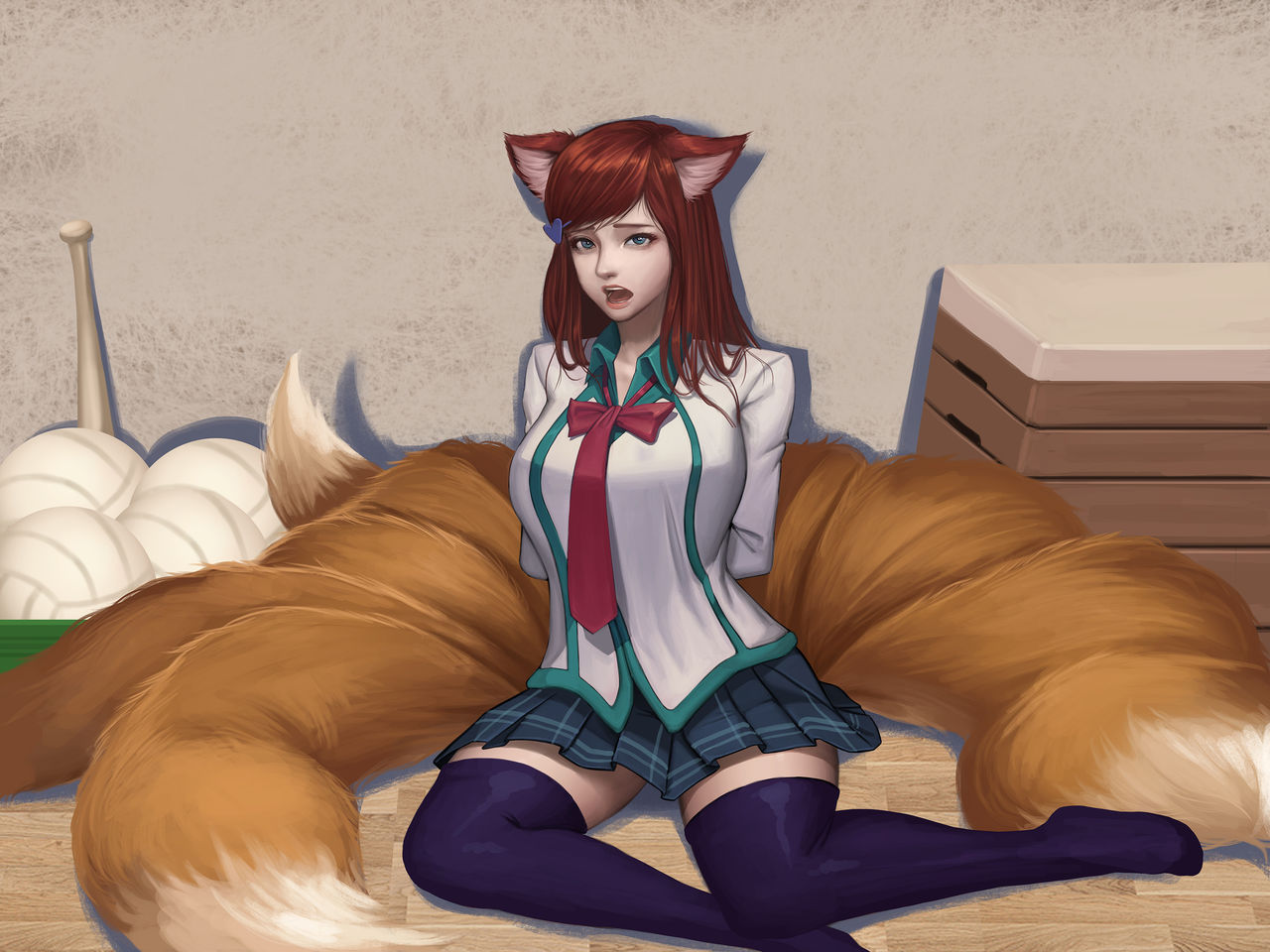 Academy Ahri / 아리 체육관납치 감금 page 2 full