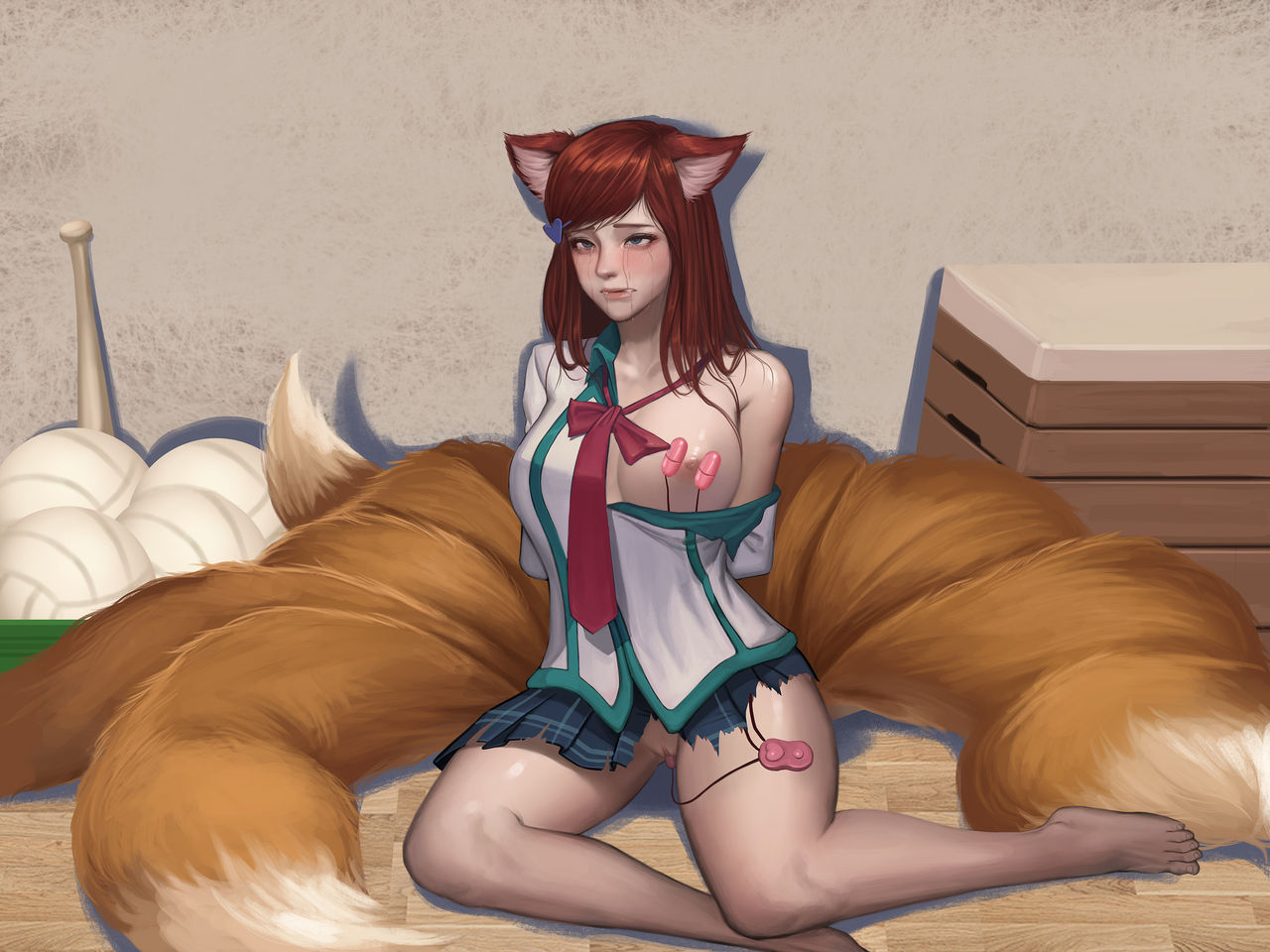 Academy Ahri / 아리 체육관납치 감금 page 9 full