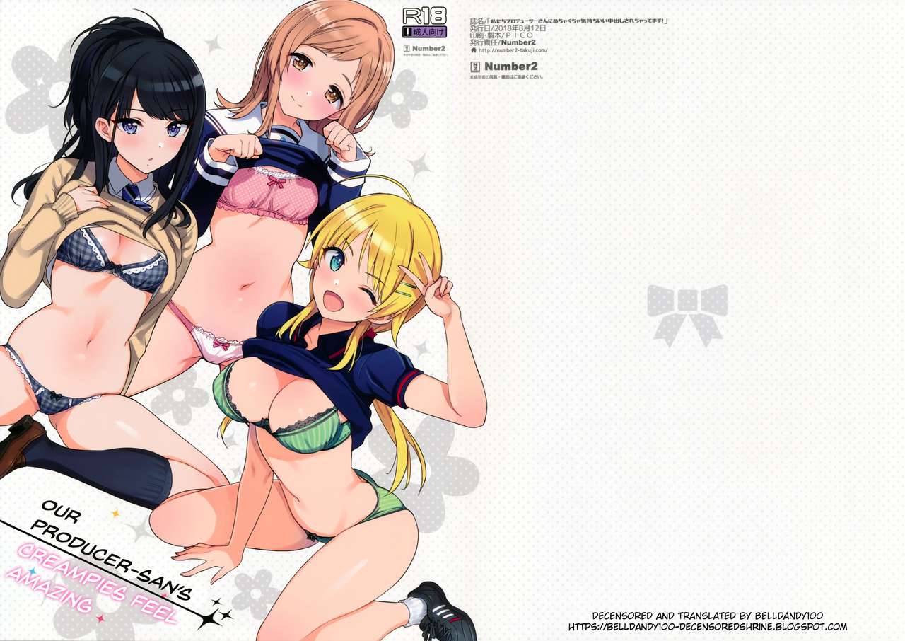 Watashitachi Producer-san ni Mechakucha Kimochiii Nakadashi Sarechattemasu! page 1 full