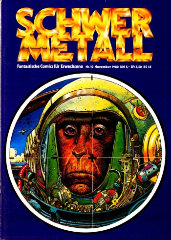 Schwermetall #010 cover