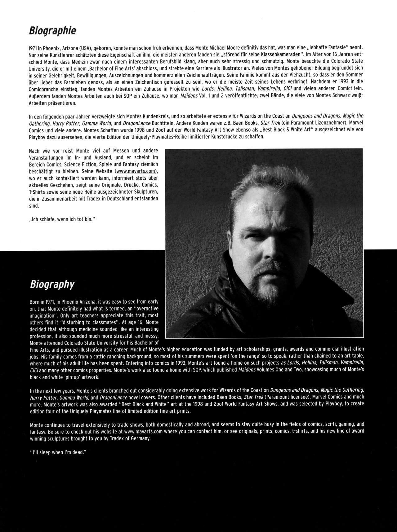 Art Premiere  #09 - Monte M. Moore page 5 full