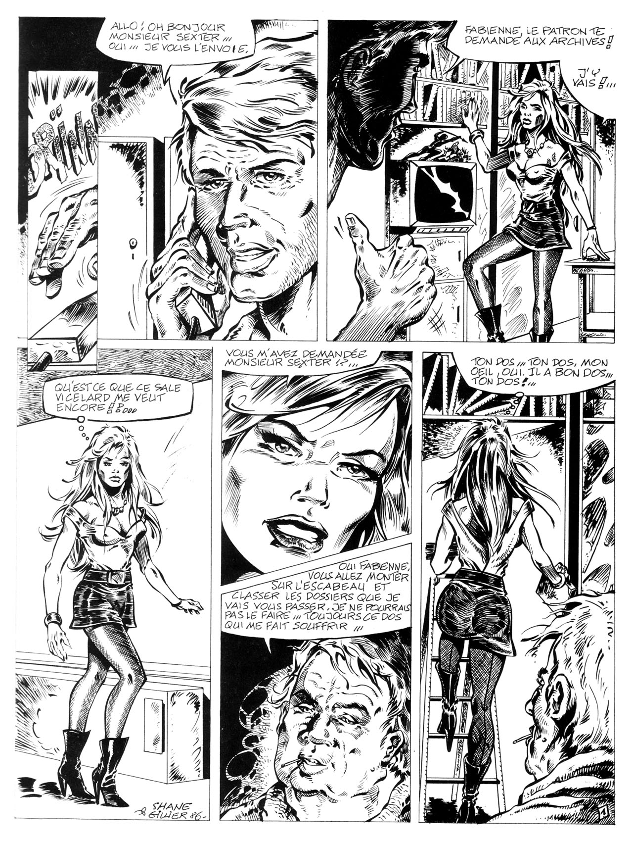 Les aventures des amazones de la terreur - 1. Le manège des fantasmes page 3 full