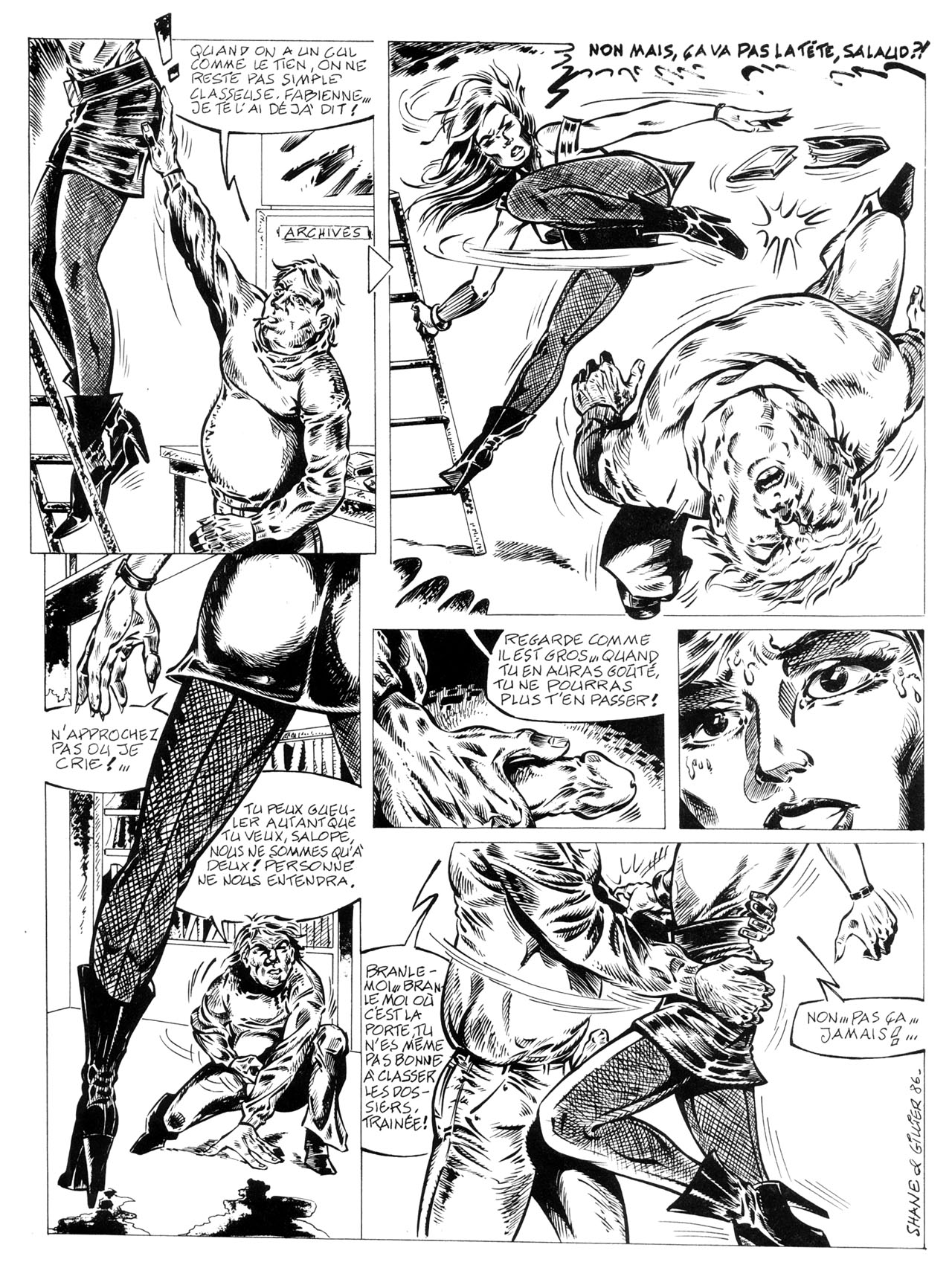 Les aventures des amazones de la terreur - 1. Le manège des fantasmes page 4 full