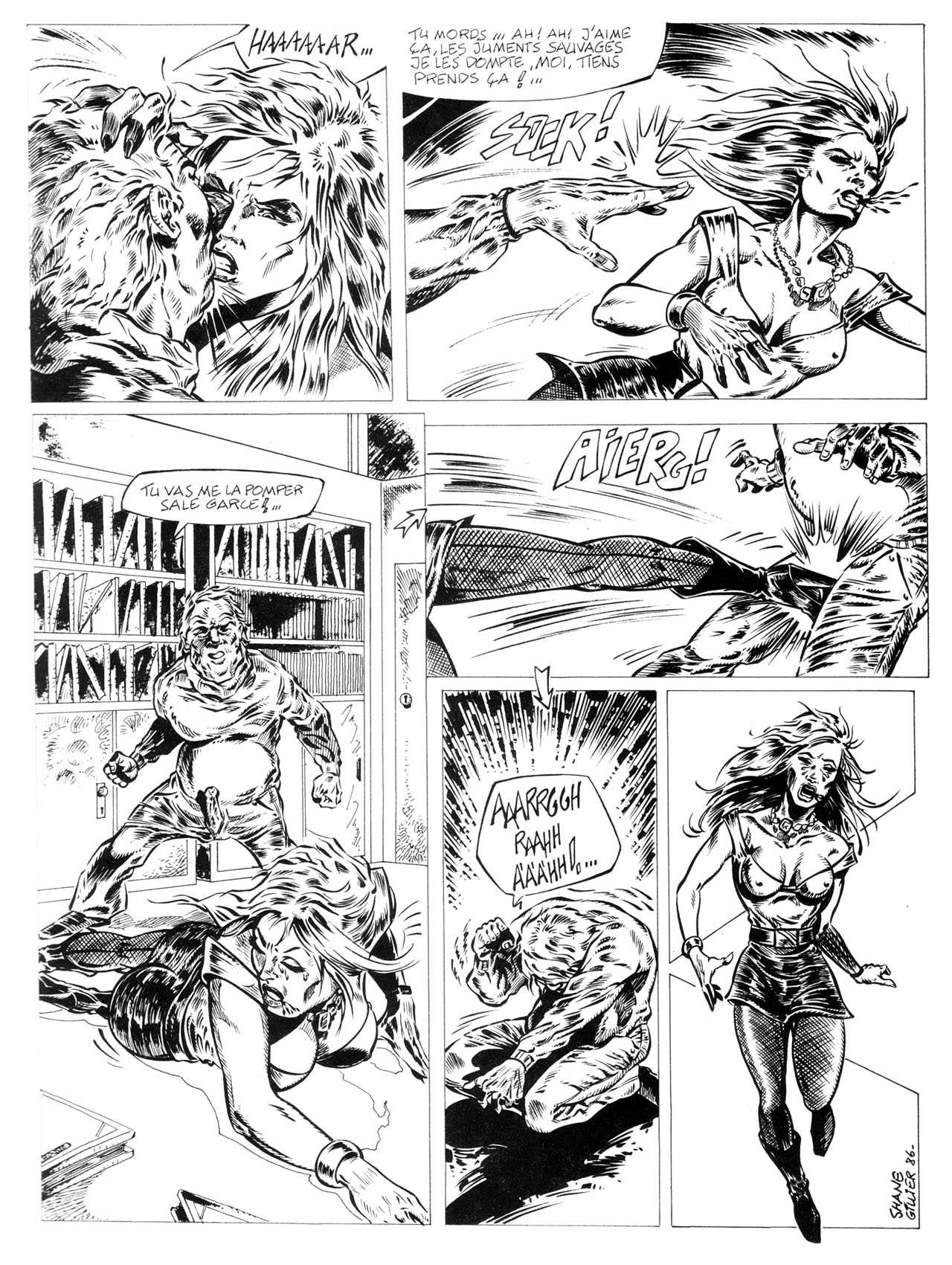 Les aventures des amazones de la terreur - 1. Le manège des fantasmes page 5 full