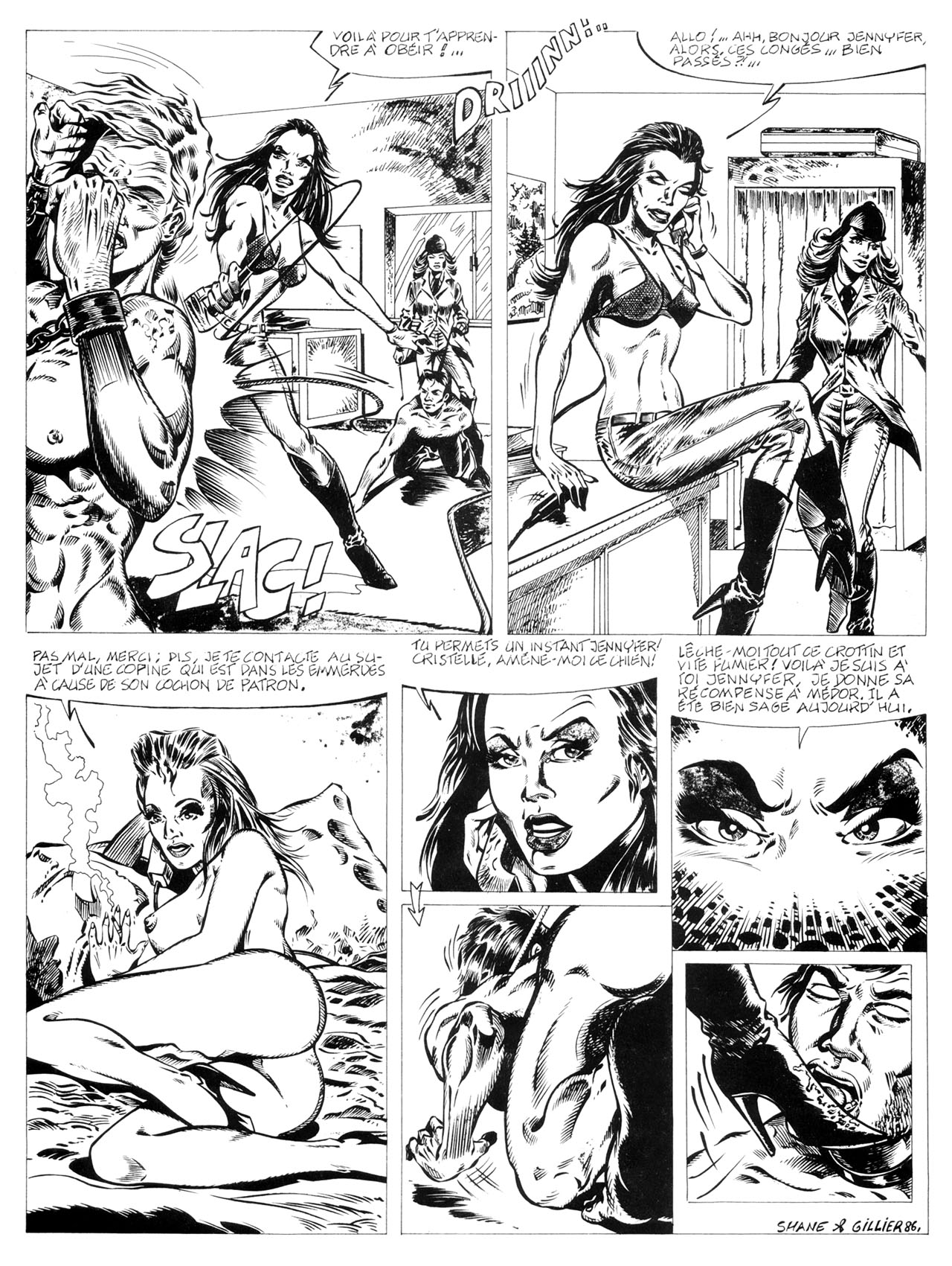 Les aventures des amazones de la terreur - 1. Le manège des fantasmes page 8 full