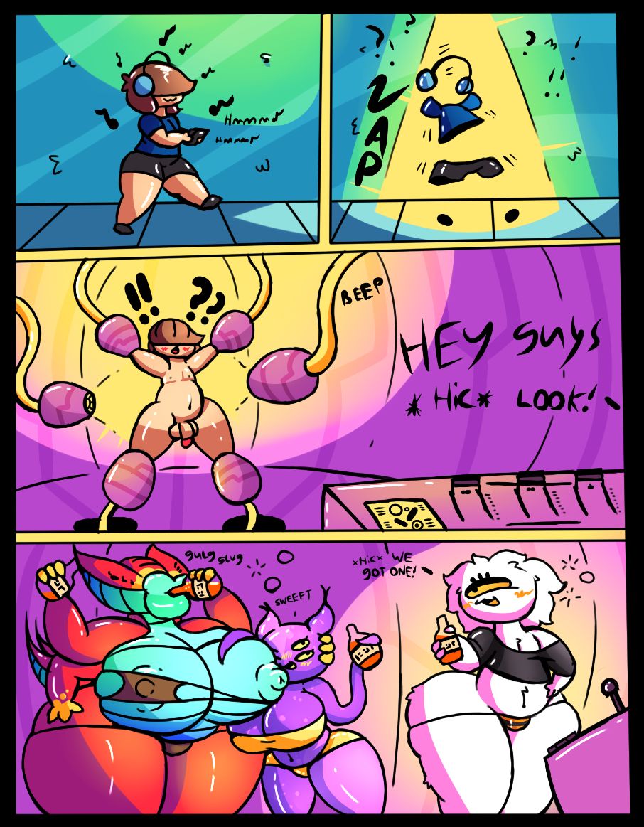 Drunk Alien Transformation page 2 full