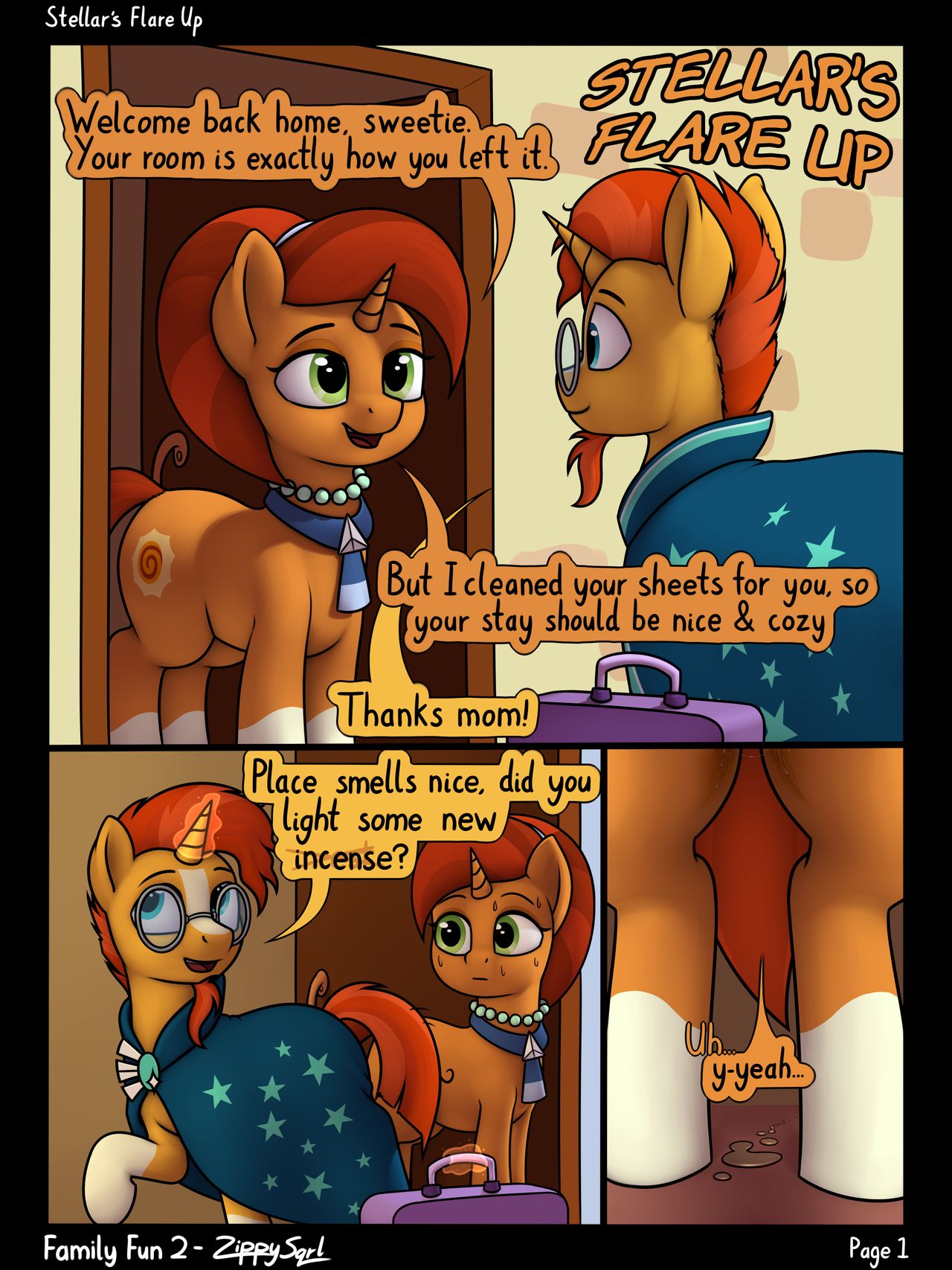Stellar's Flare Up page 1 full