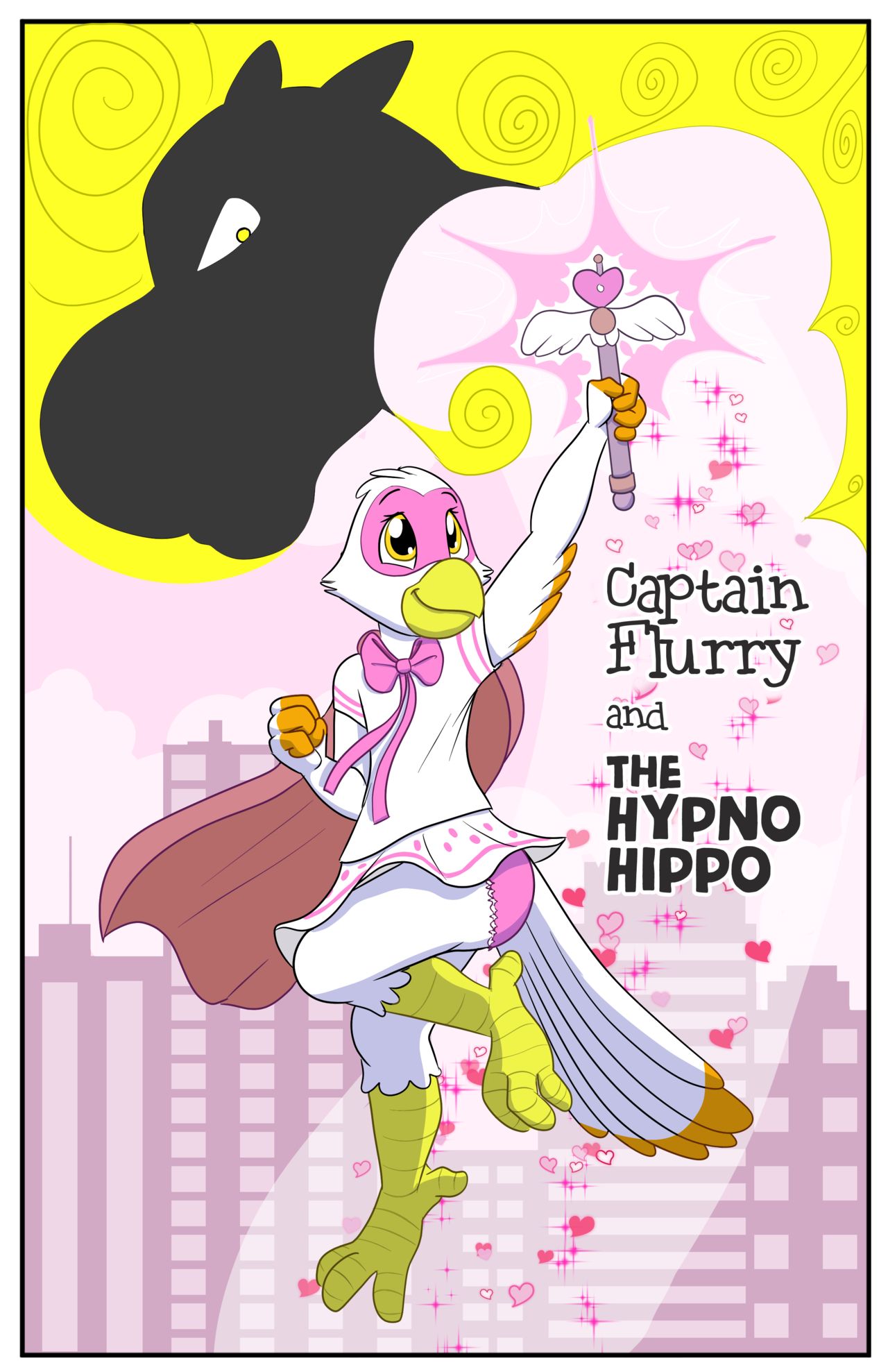 Captain Flurry and the Hypno Hippo! page 1 full
