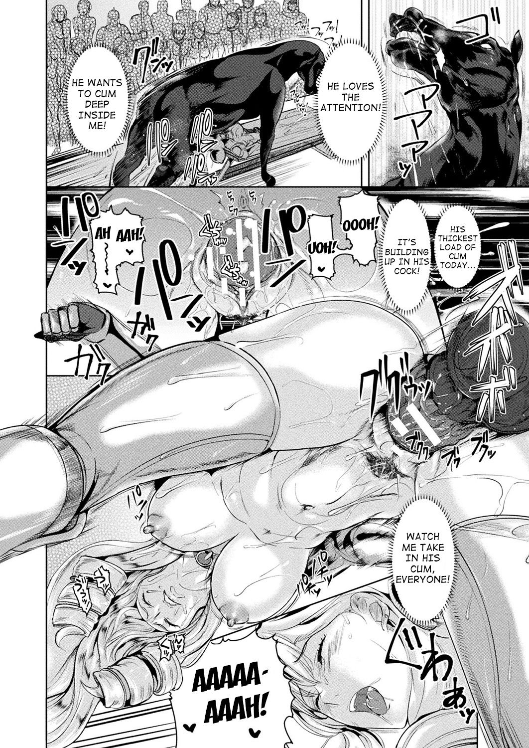 Shiro Bara no Kishi Loriana ~Koukai Juuzoku~ | White Rose Knight Loriana ~Public Besitality~ page 10 full