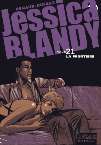 Jessica Blandy - 21 - La Frontiere cover