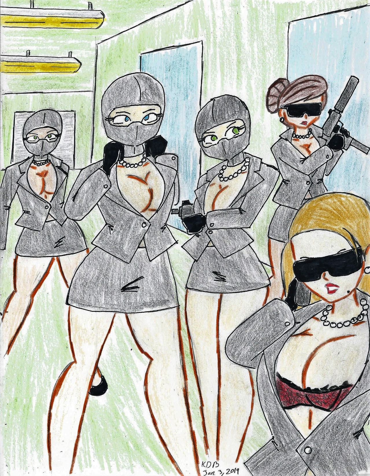 James Foxx and the Spy girls page 2 full