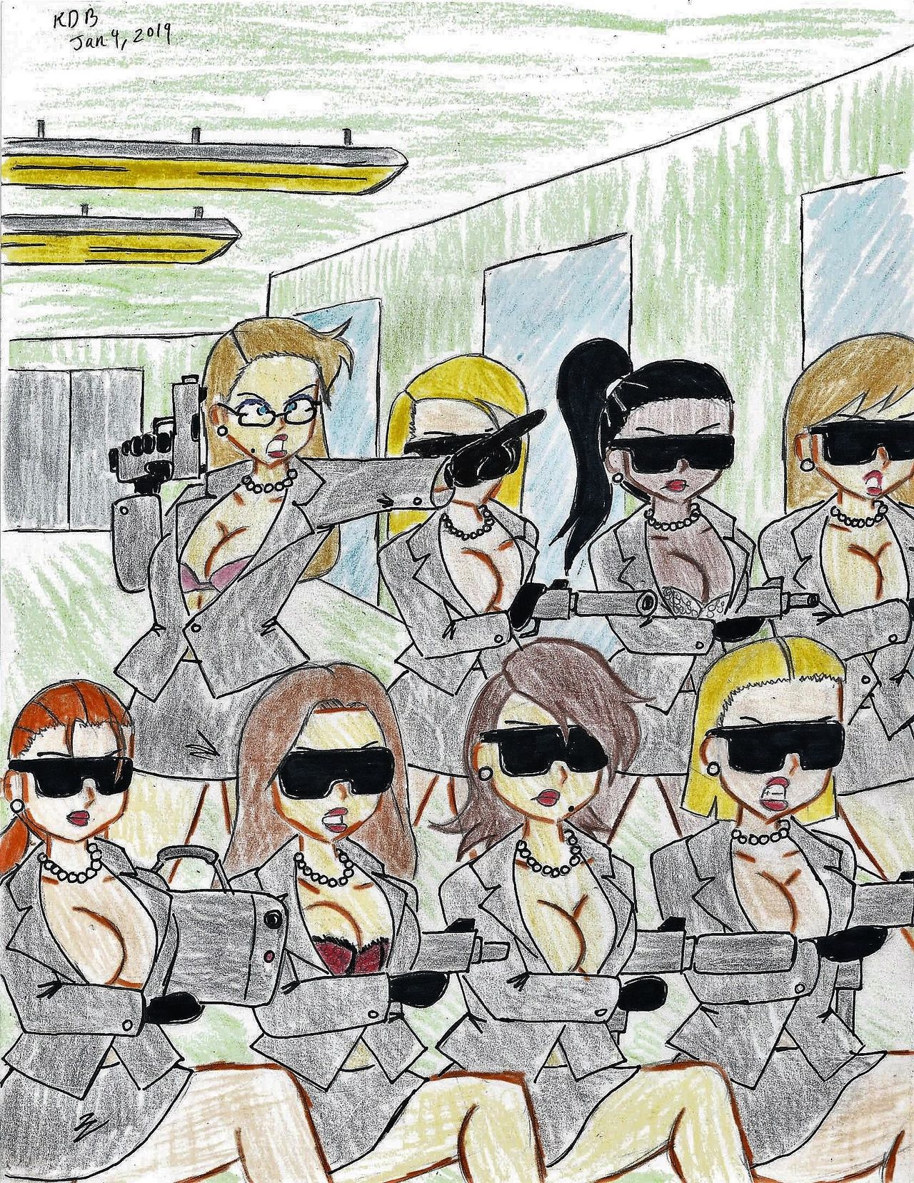 James Foxx and the Spy girls page 5 full