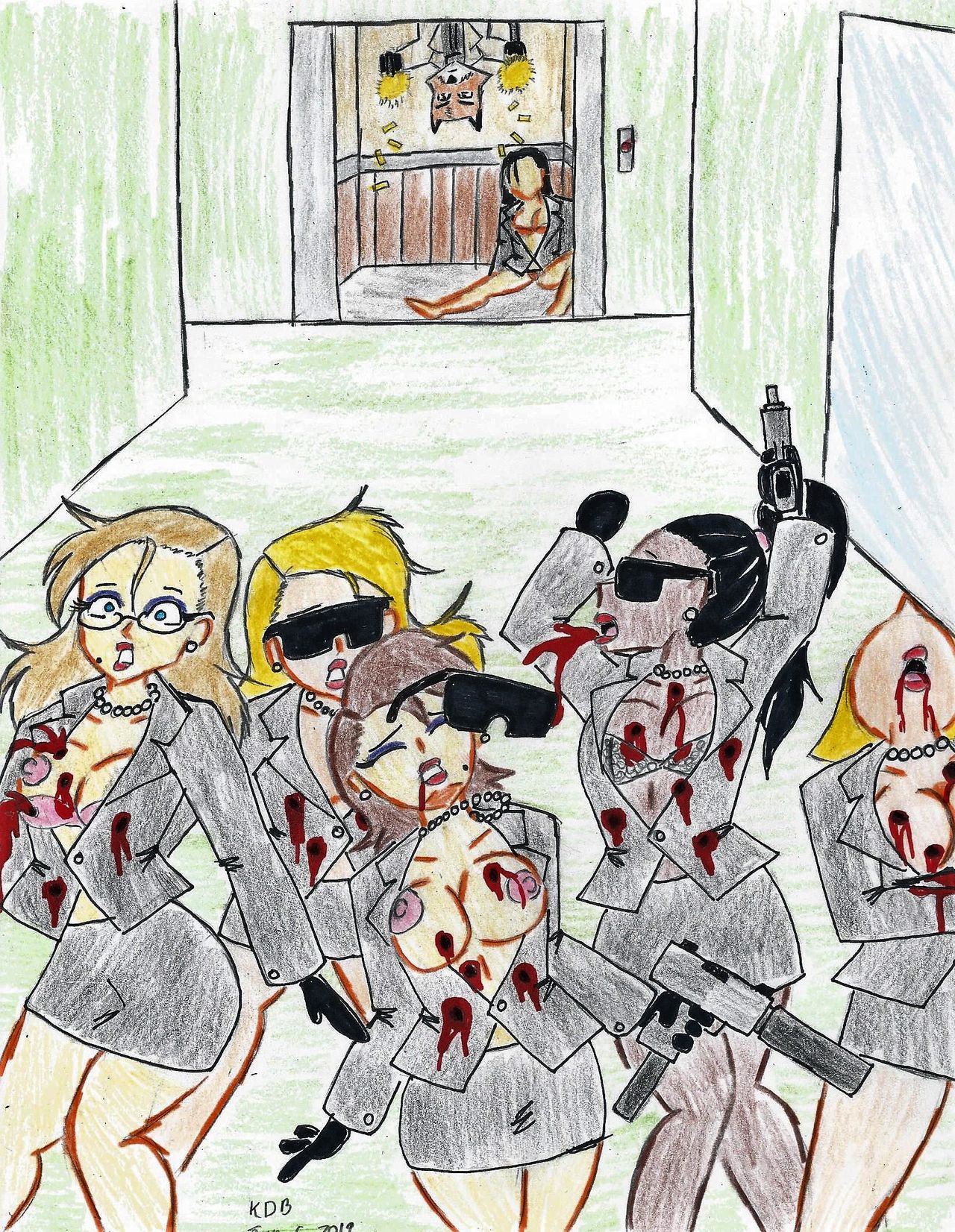 James Foxx and the Spy girls page 8 full