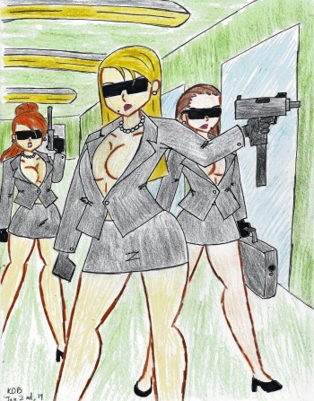 James Foxx and the Spy girls cover