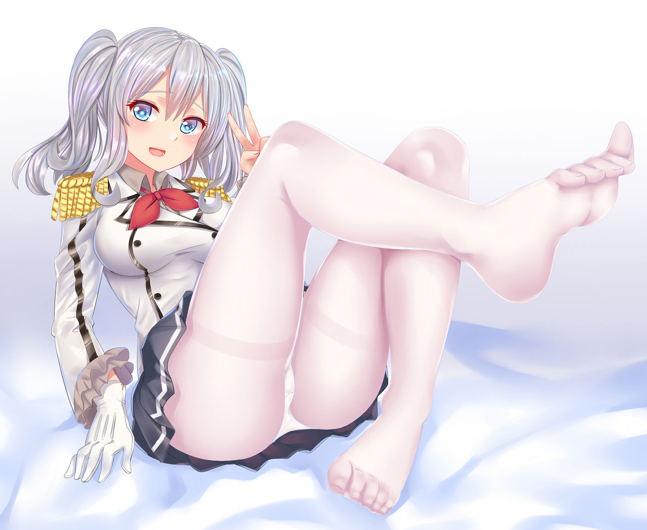 White silk stockings（白色丝袜） page 3 full