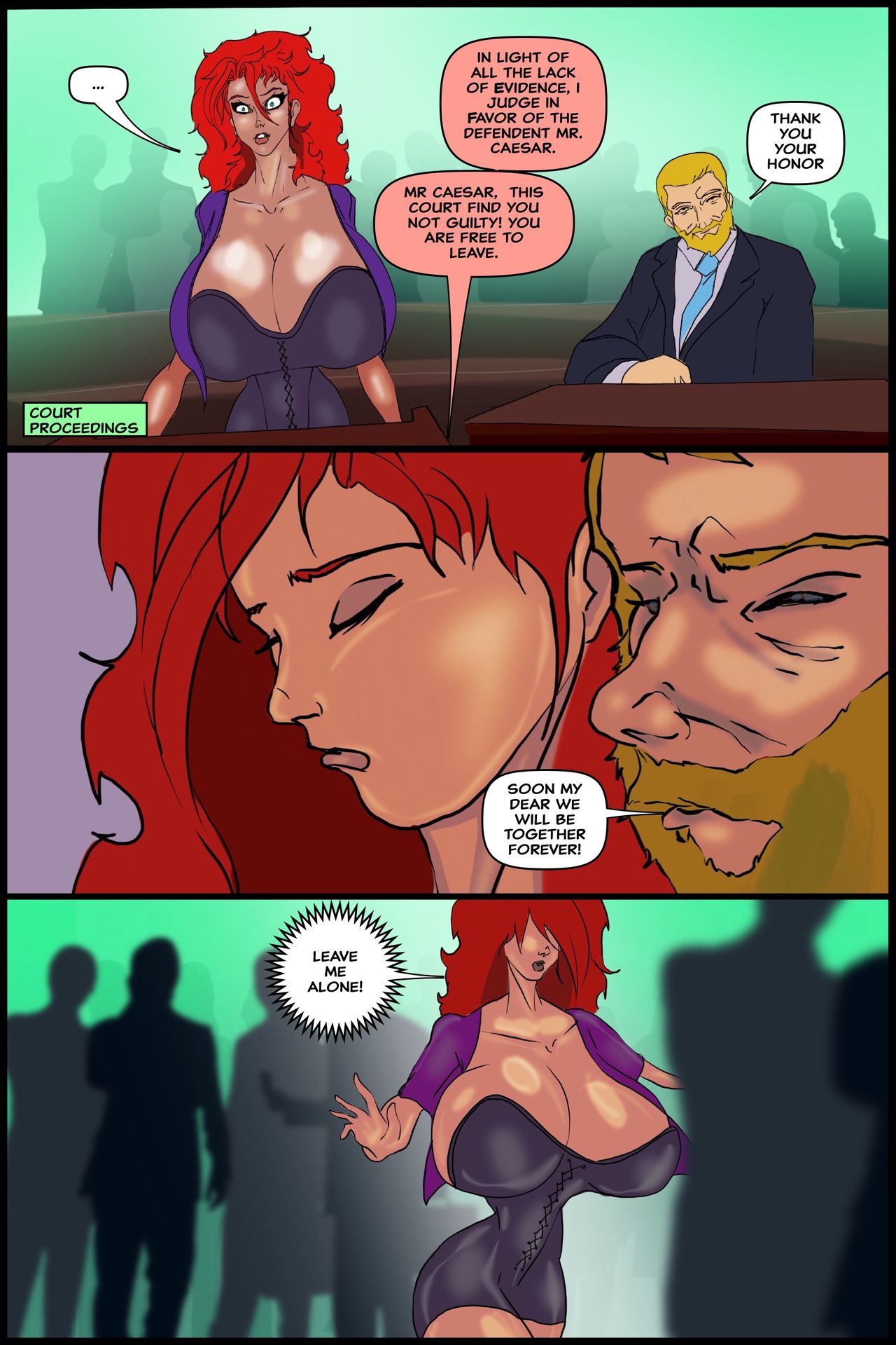 Mary Jane Watson in Caesar the Conquer page 4 full