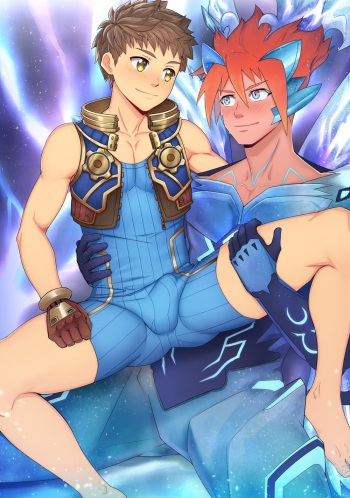 Xenoblade Chronicles 2 - Godfrey x Rex #1 cover