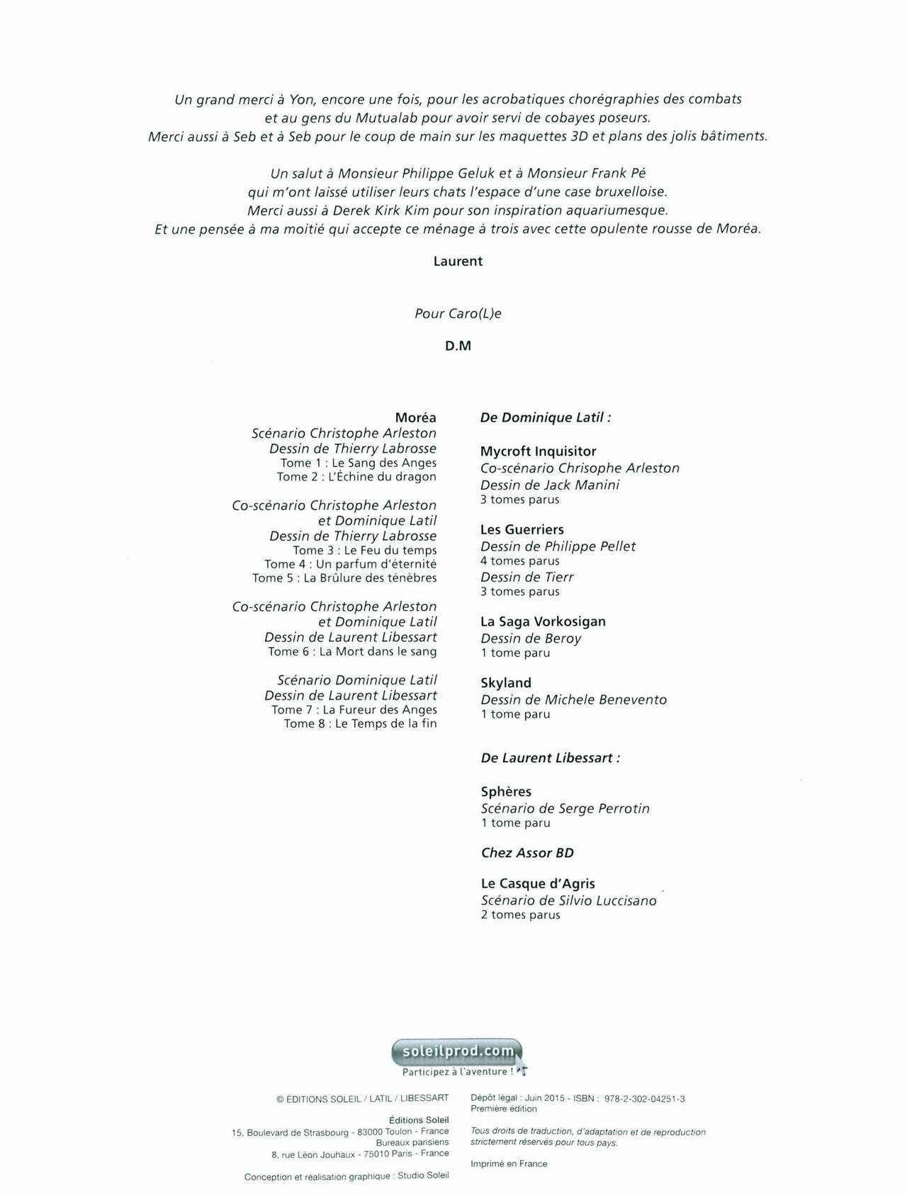 Morea - T8 - Le temps de la fin page 4 full