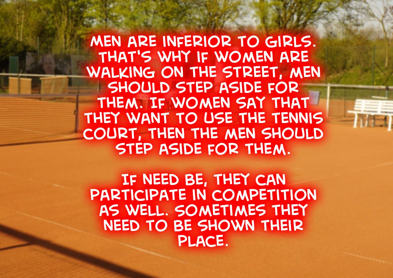 Danjo Tennis Taiketsu to Batsu Game page 2 full