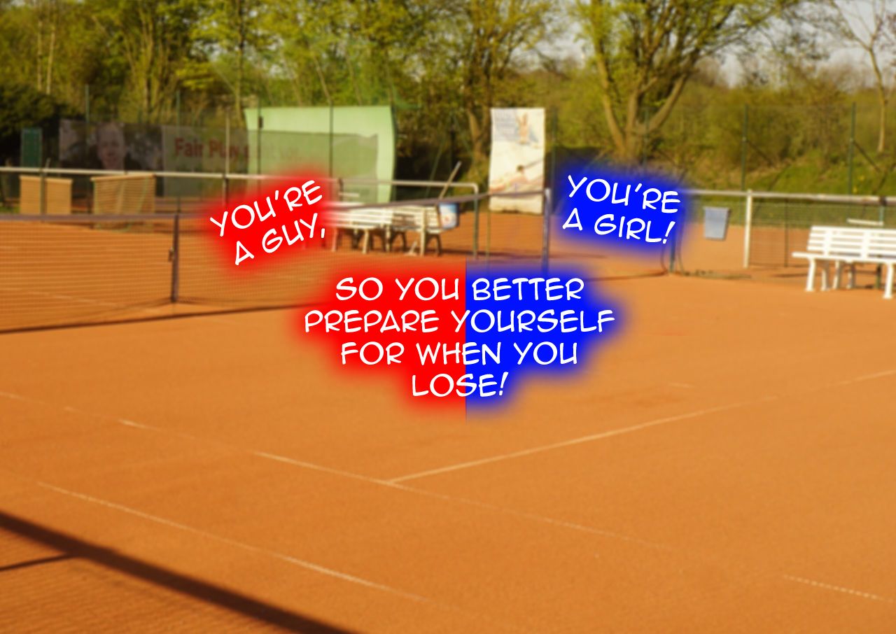Danjo Tennis Taiketsu to Batsu Game page 4 full