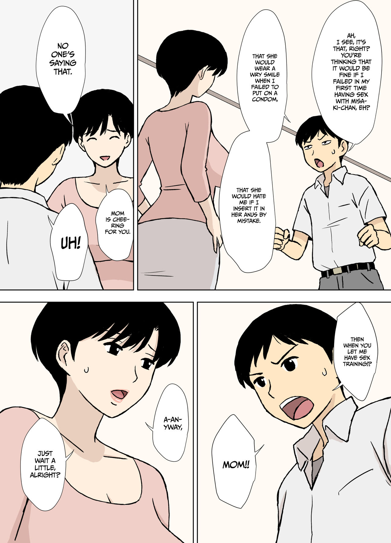 Mama to Ero Neri 2 ~Ikumi-san no Ero Neri Shuugyou~ | Sex Training with Mom 2 ~Ikumi-san’s Study about Sex Training~ page 8 full
