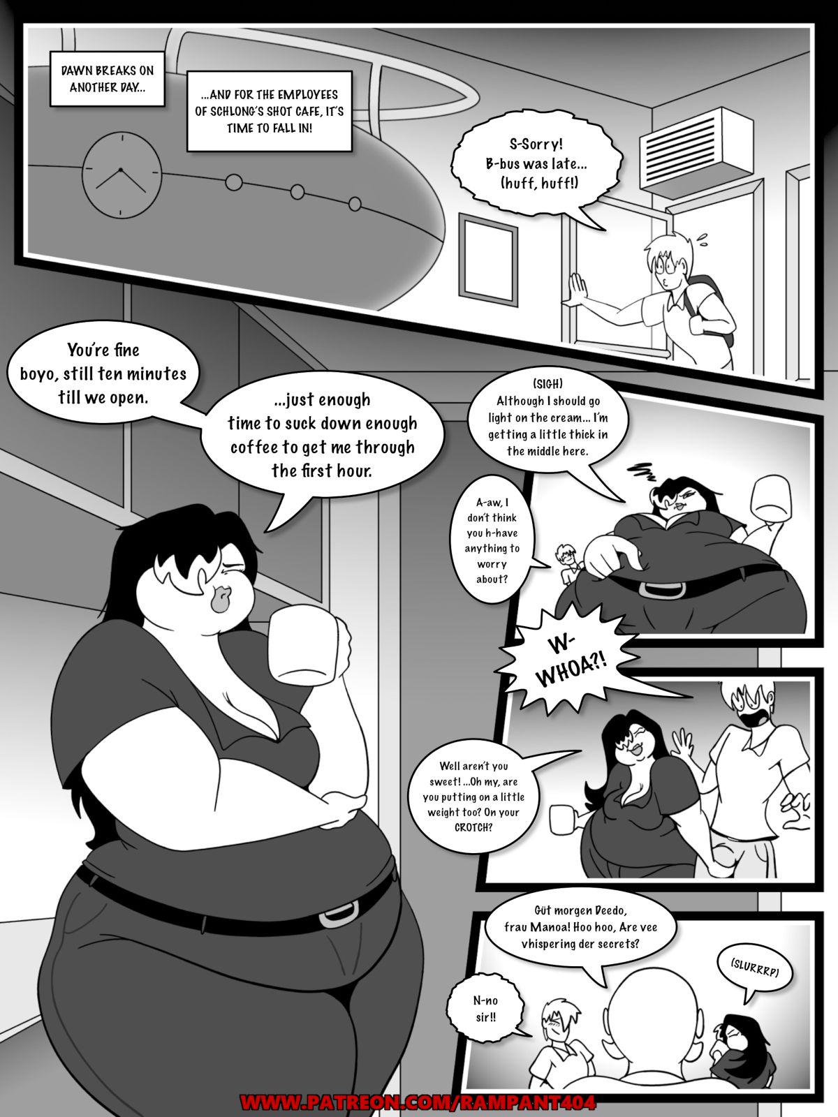 Tales of Schlock #46 : Coffee Scales page 3 full