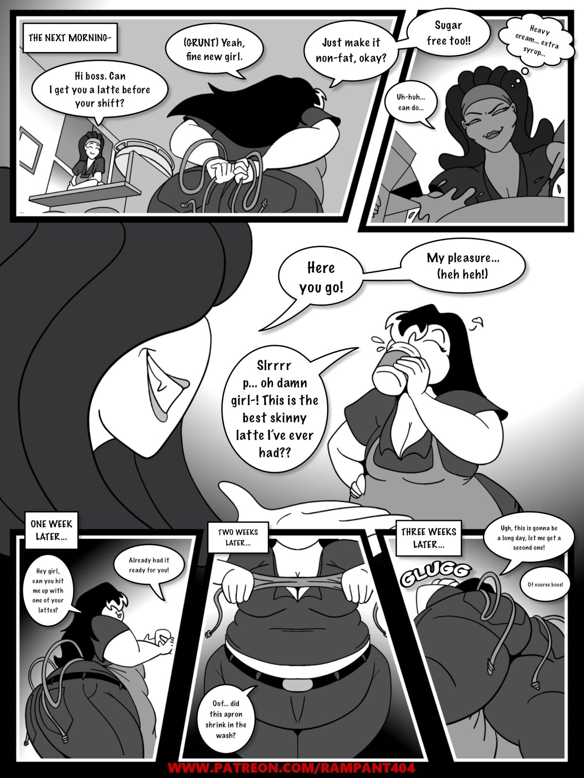 Tales of Schlock #46 : Coffee Scales page 9 full
