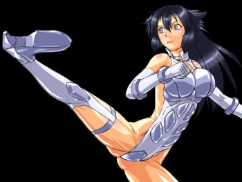 Onna Cyborg Sousakan Goumon CG Shuu cover