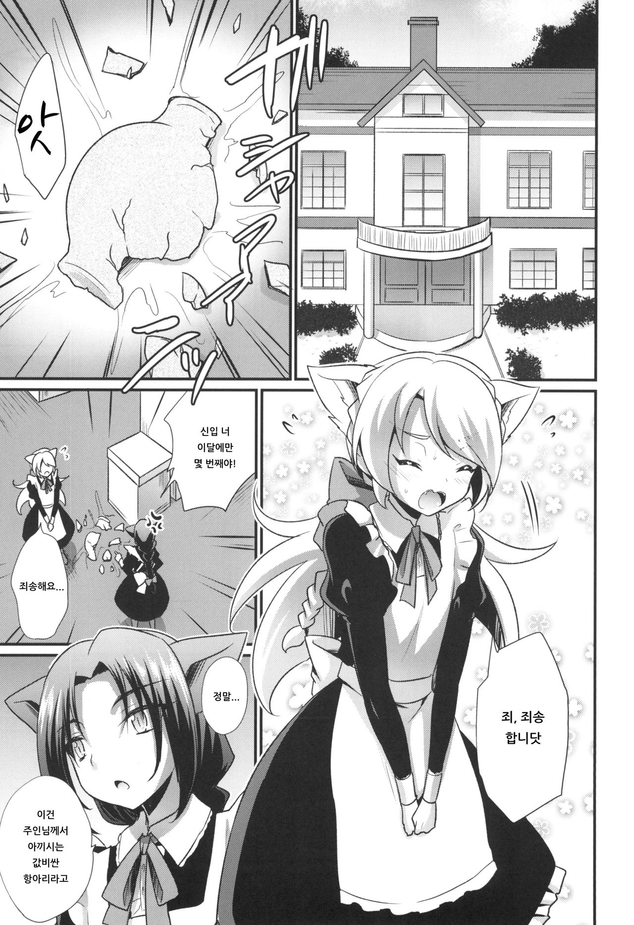 M Neko Maid Otokonoko | M 고양이 메이드 낭자애 page 5 full